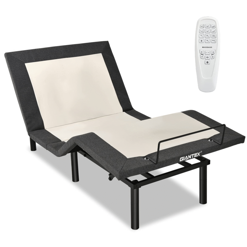 Adjustable Bed Base with Wireless Remote