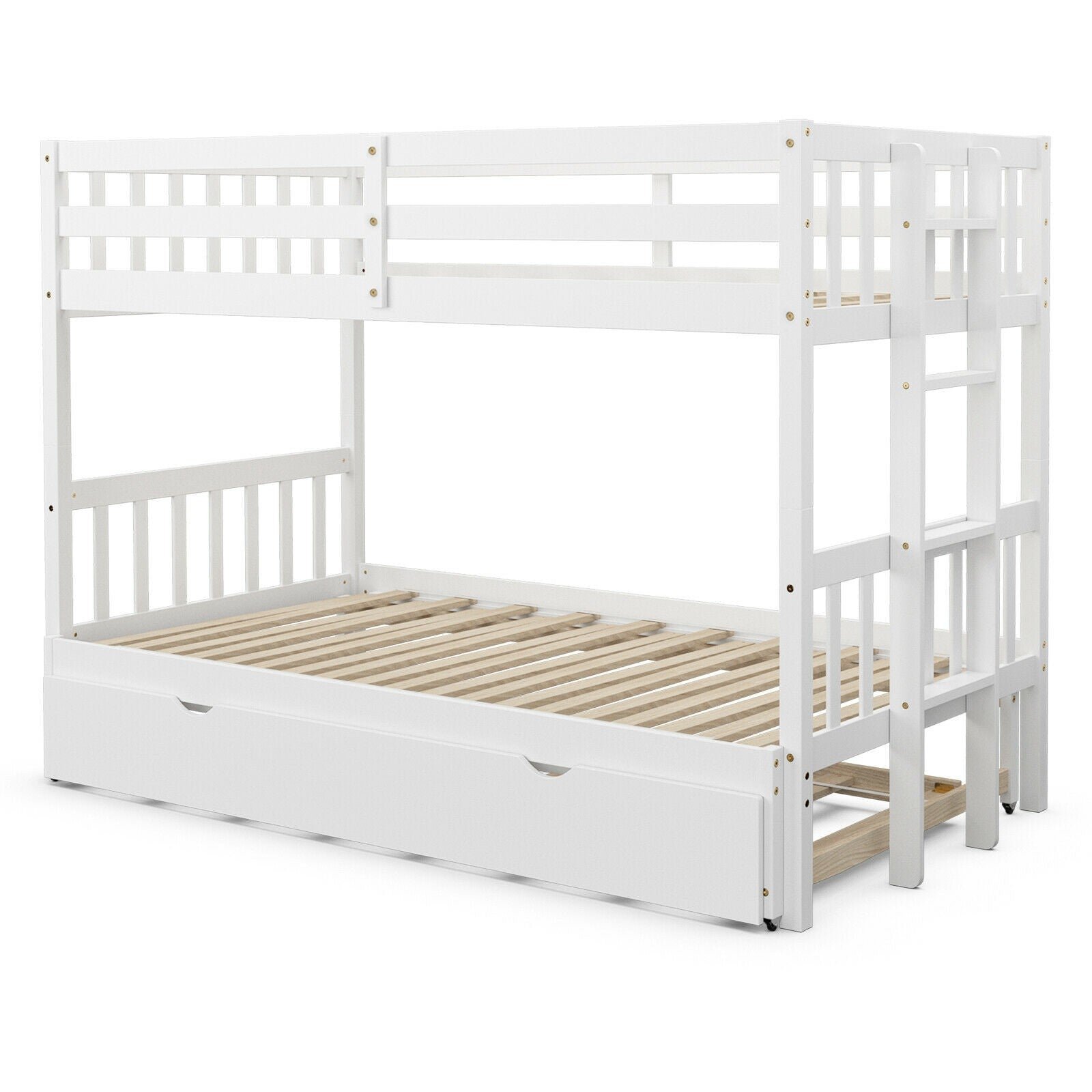Twin Over Pull-Out Bunk Bed with Trundle - Image 4