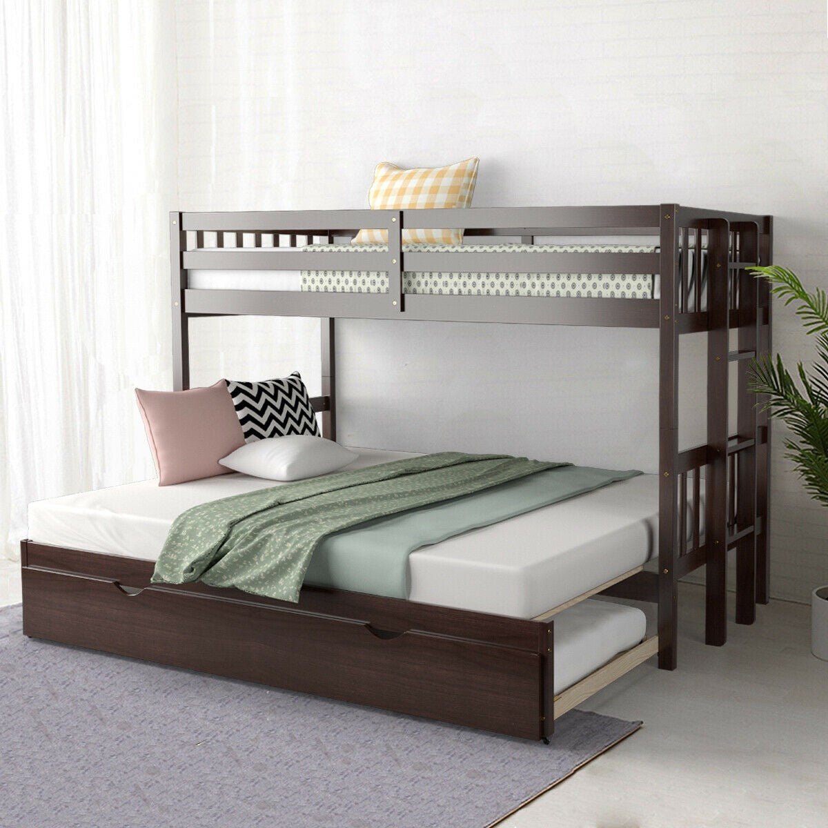 Twin Over Pull-Out Bunk Bed with Trundle - Image 6