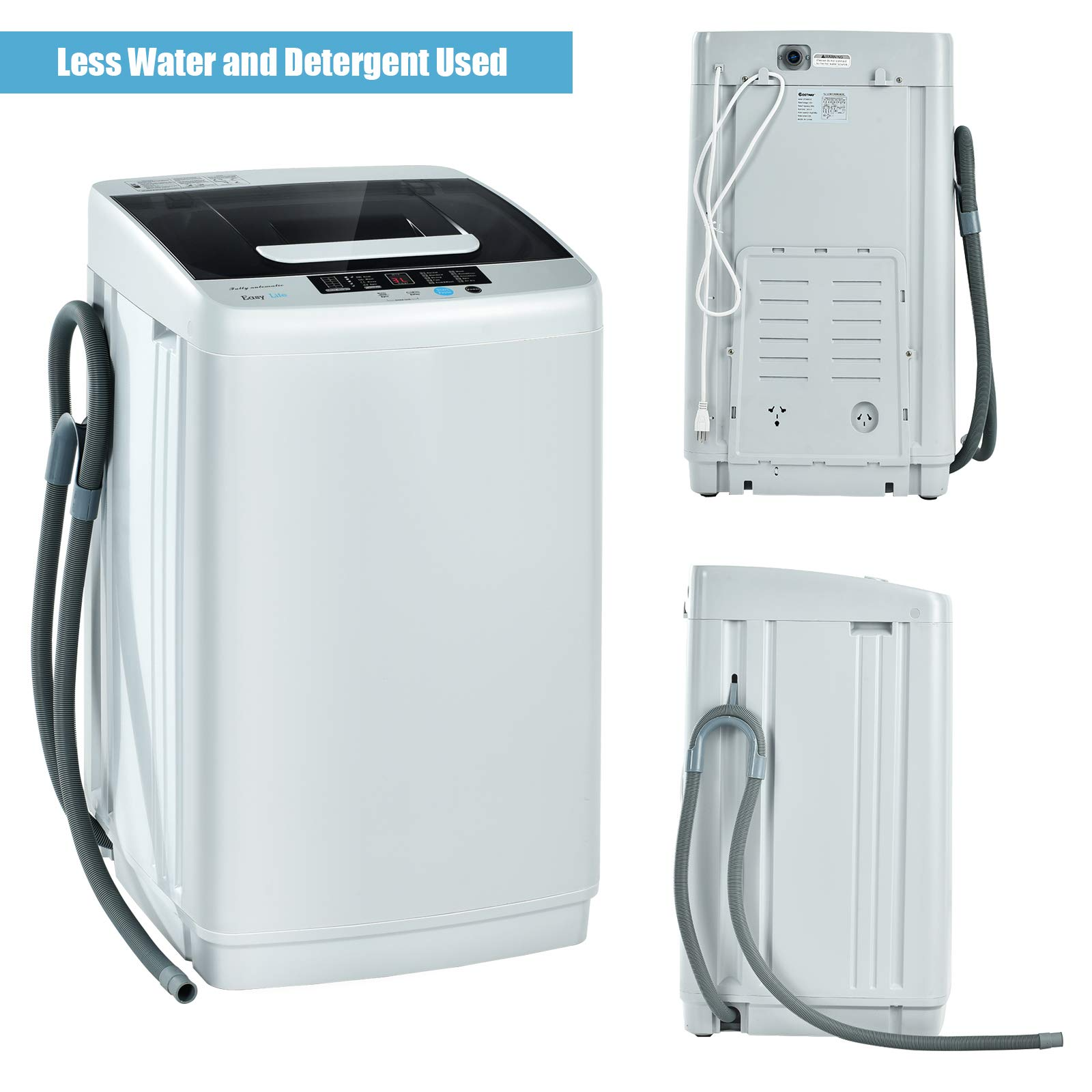 Full Automatic Top Load Washing Machine, 1.04 cu.ft, 10 Programs - Image 4