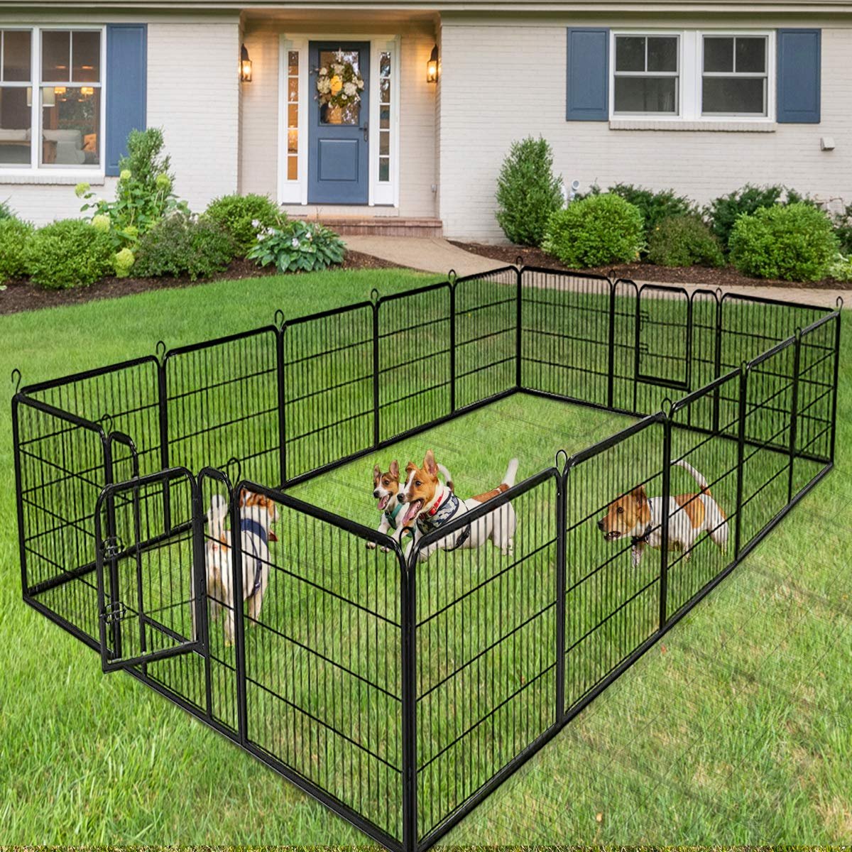 48 inch Dog Playpen with Door (8 or 16 pannels) - Image 2