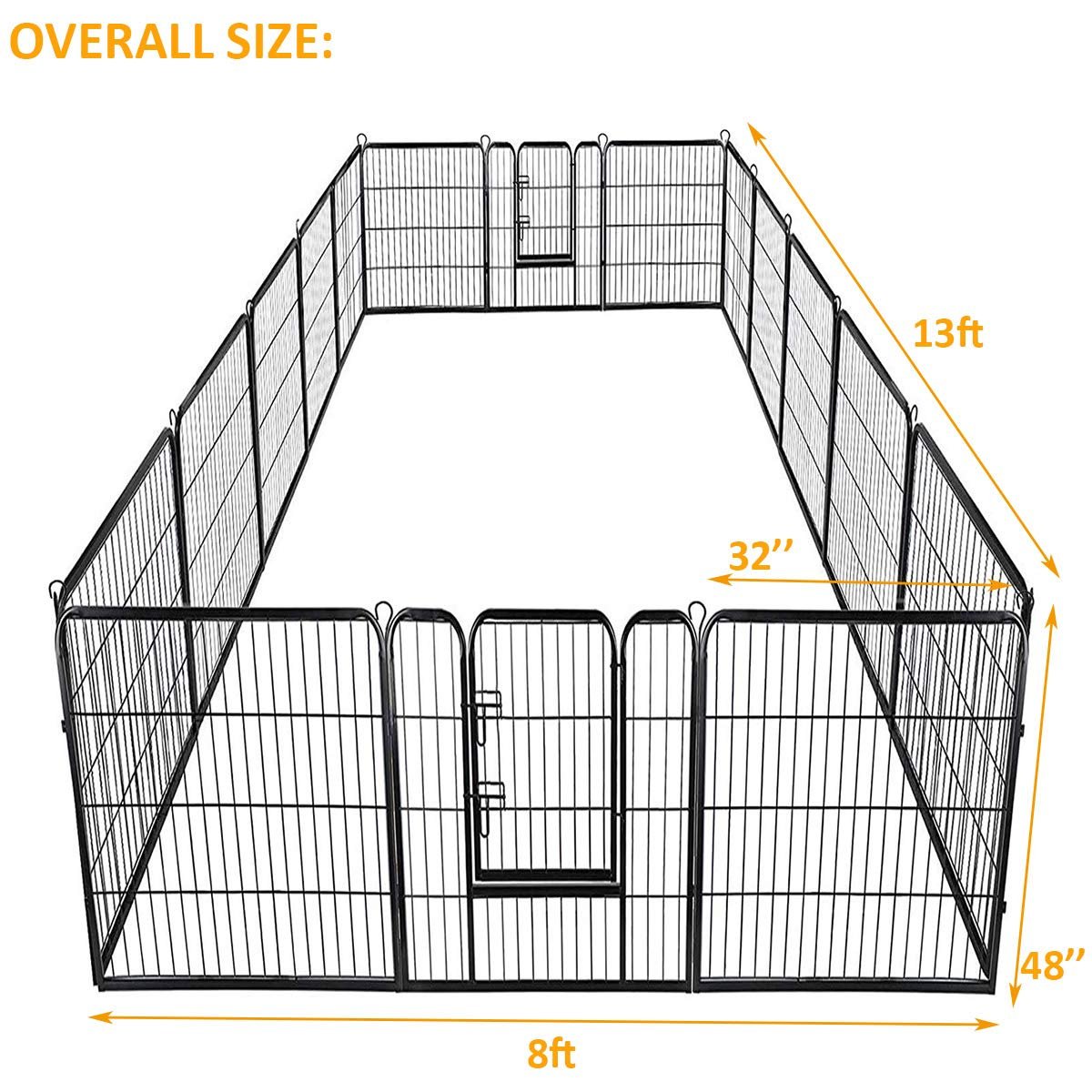 48 inch Dog Playpen with Door (8 or 16 pannels) - Image 7