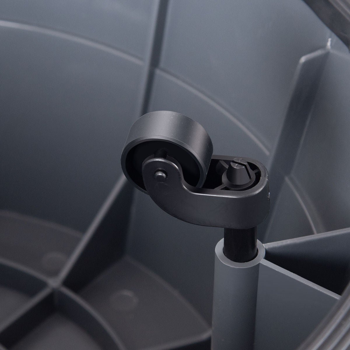 Rolling Step Stool Kick Stool Ladder w/Non-Slip Platform Casters - Image 14